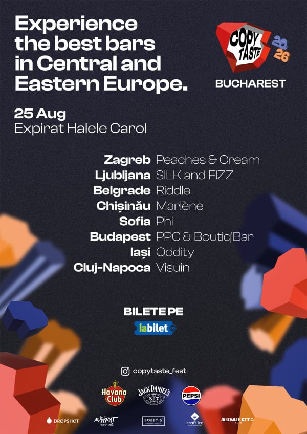 Afis Copy Taste Bucharest Program Copy Taste Bucharest 2026